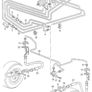Brake Lines & Hydraulics, Front