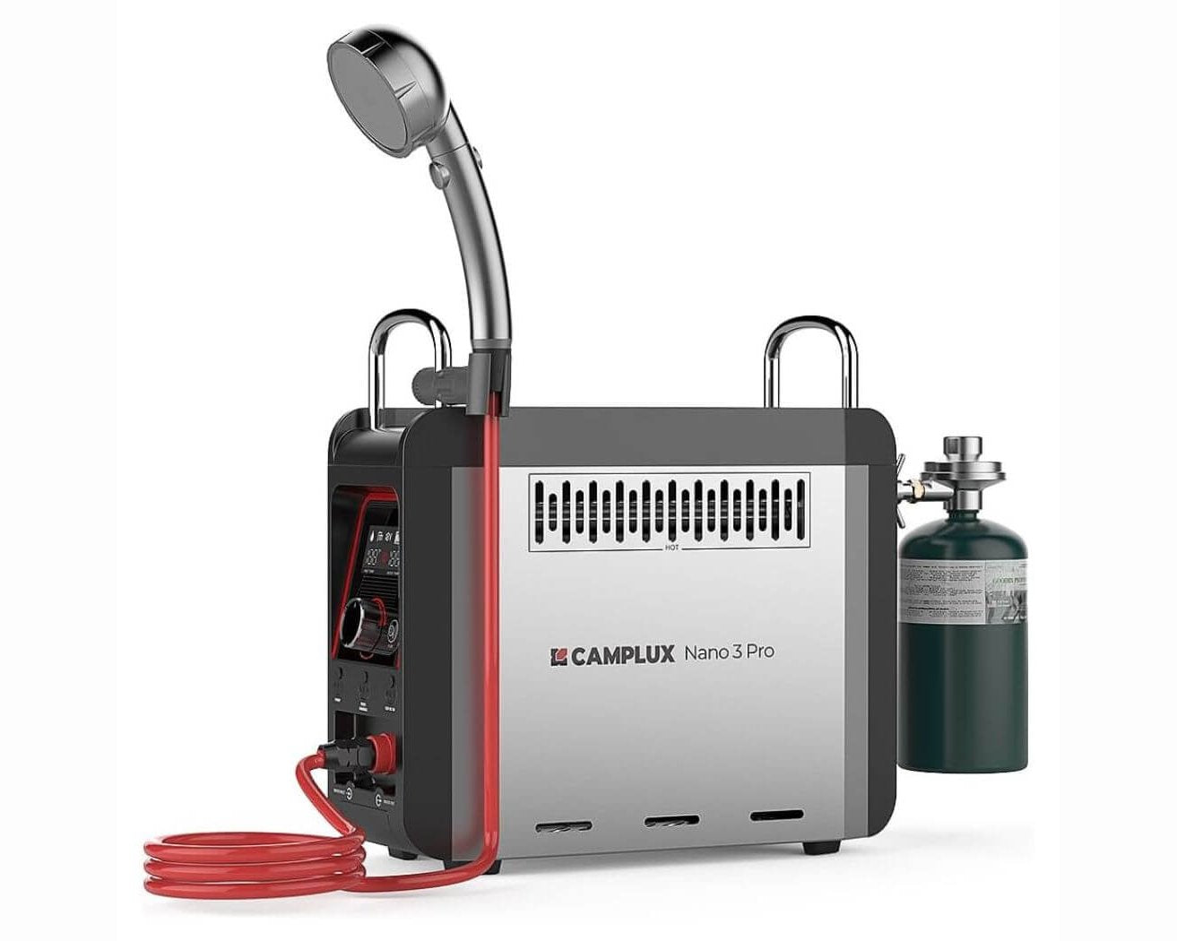 Camplux Nano 3 Pro Portable Propane Hot Water System | NANO | GoWesty