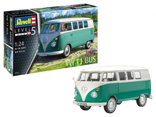 Furgoneta Volkswagen T1 Samba Bus Escala 1/24 de Revell por 36,79 Furgoneta Volkswagen T1 Samba Bus Escala 1/24 de Revell por 36,79