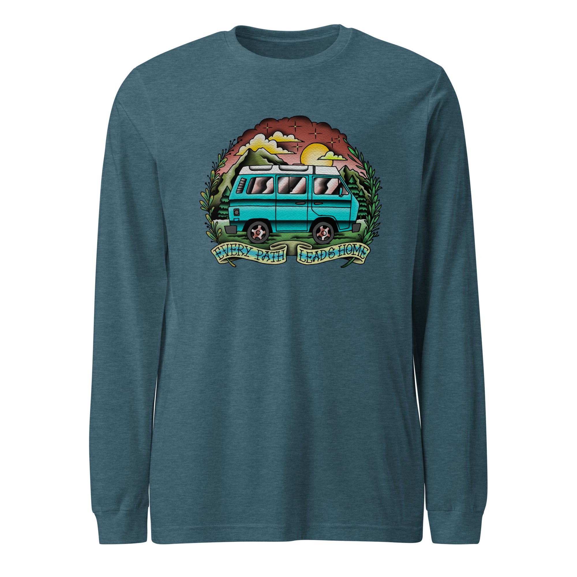 Every Path Leads Home Long Sleeve T-Shirt | 5210915 | GoWesty