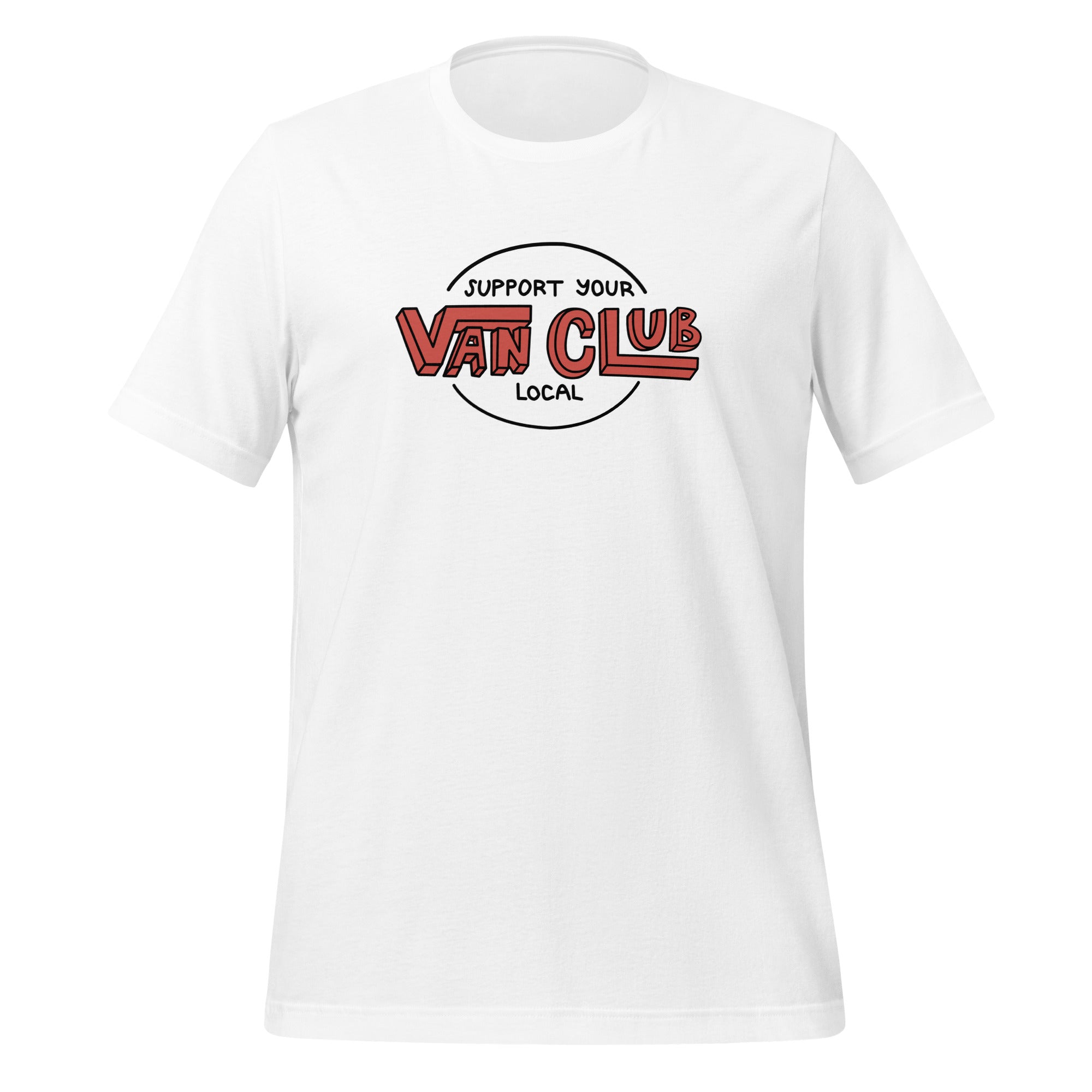 Support Your Local Van Club T-Shirt | 6626120 | GoWesty