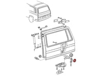Thumbnail of Gasket - Rear Hatch Lock Cylinder  [Late Vanagon]