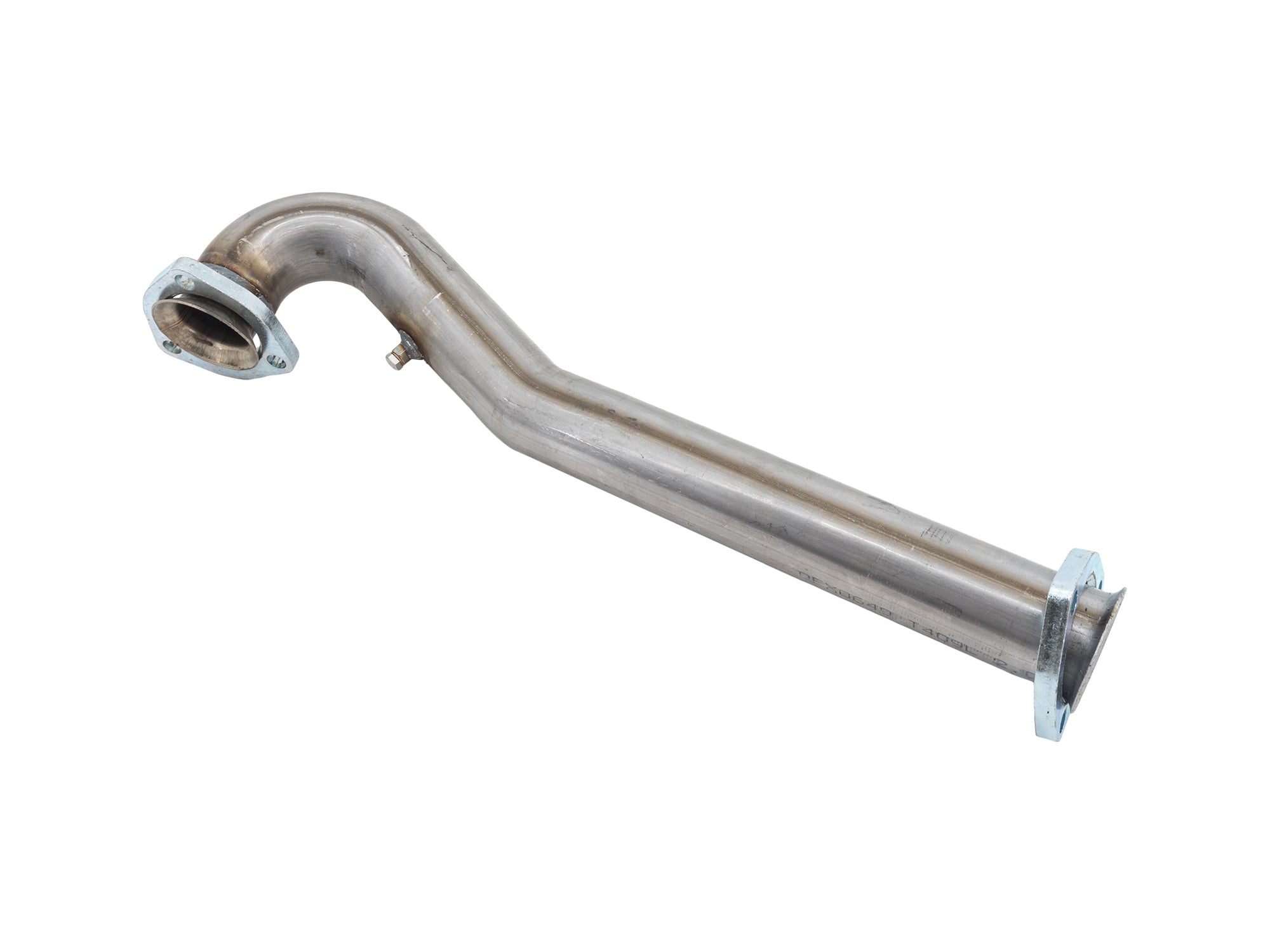 Stainless exhaust j pipe collector to catalytic converter GoWesty