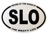 Thumbnail of Moving at the Speed of SLO Sticker