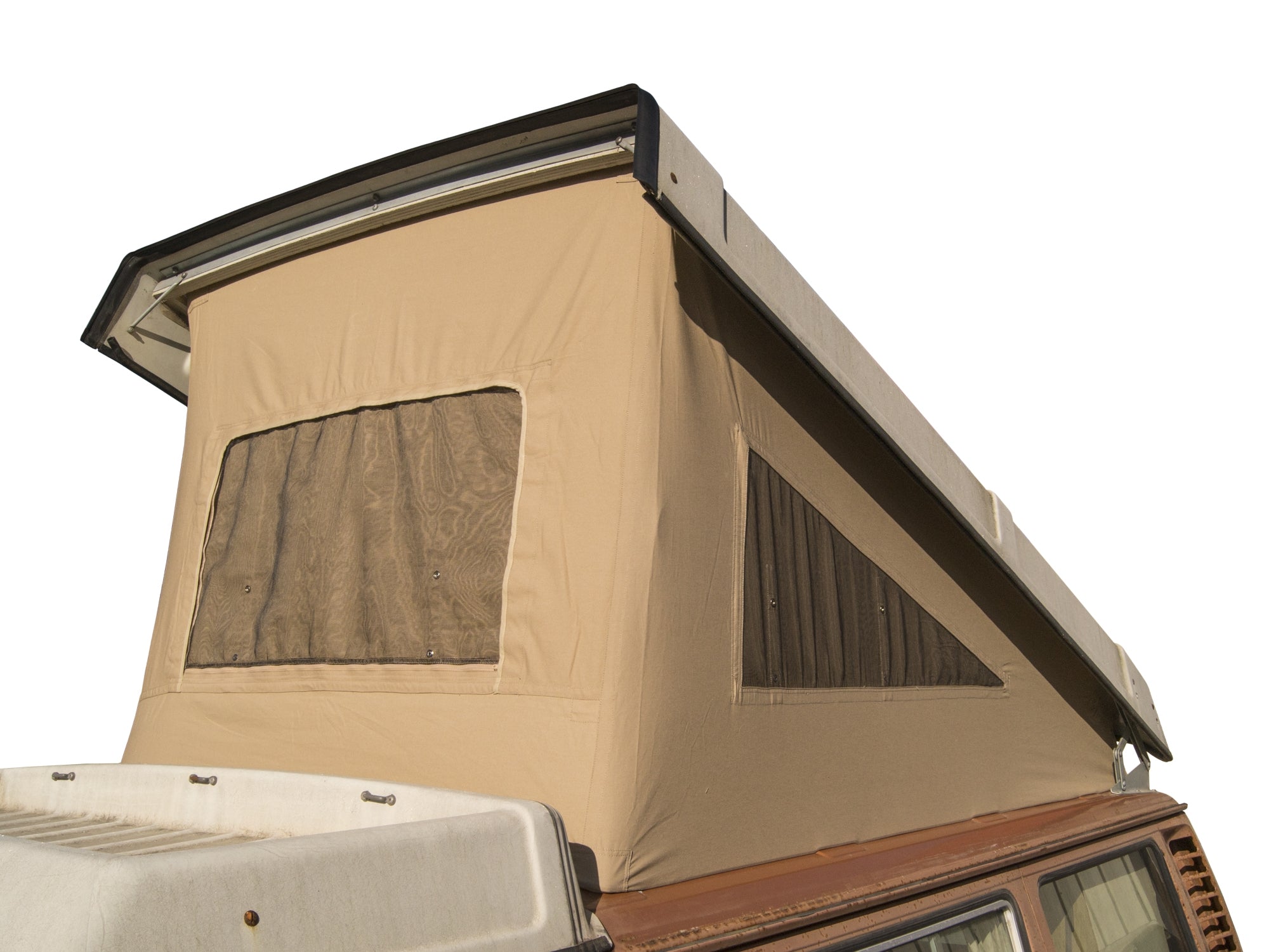 vw t3 roof tent GoWesty Pop-Top Tent (Cotton) Early Vanagon Camper