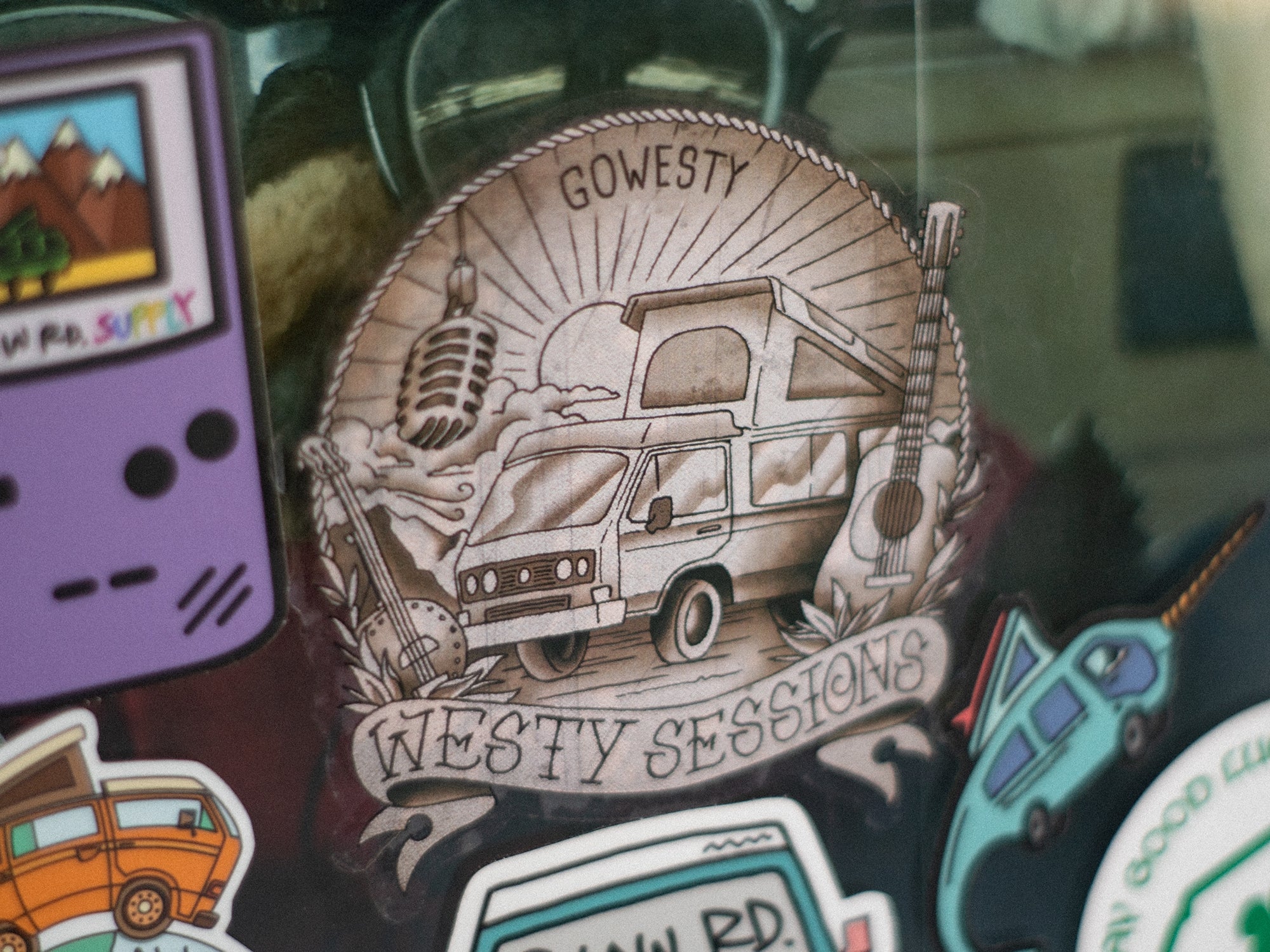 Westy sessions sticker GoWesty