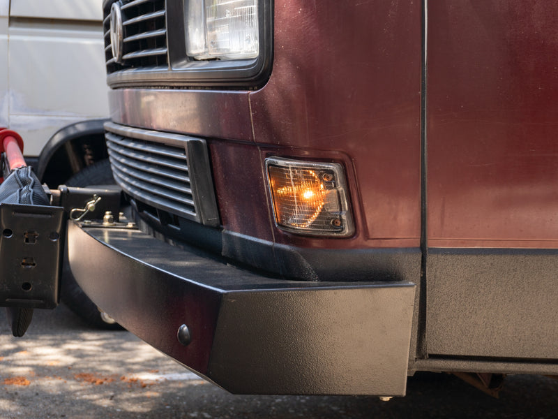 Smoked Front Turn Signal Lens Pair with Bulbs [Vanagon]
