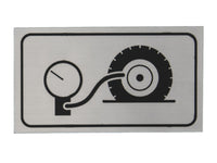 Thumbnail of Air Compressor Hook-up Decal