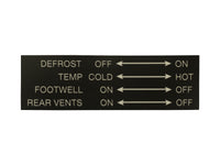 Thumbnail of Climate Control Decal [Vanagon]