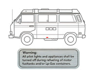 Thumbnail of Camper Label Decal Set