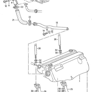 Fuel Tank Filler, Straps, and Saddles [Syncro]