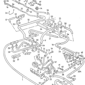 Cooling Hoses - 2100cc 