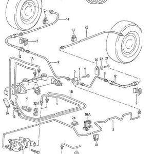 Brake Lines & Hydraulics, Rear