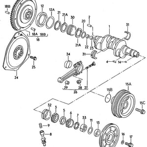 Engine - Crankshaft, Flexplate, & Flywheel