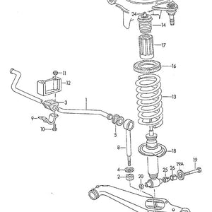 Coil Spring, Shock, and Sway Bar [Front - Syncro]