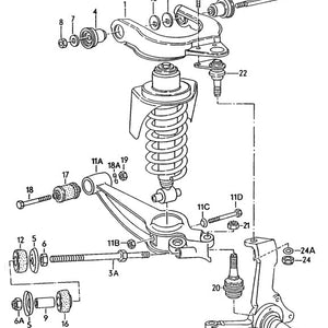 Bushings and Ball Joints [Front End - 2WD]