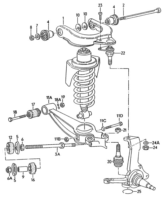 Bushings and Ball Joints [Front End - 2WD]