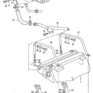 Fuel Tank Filler, Straps, and Saddles [Syncro]