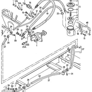 Power Steering Pump, Hoses, and Reservoir