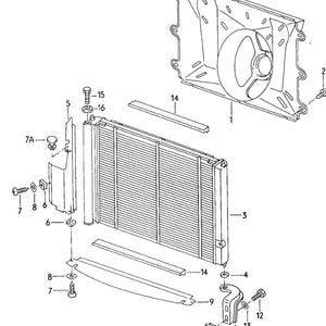 Radiator & Air Baffles