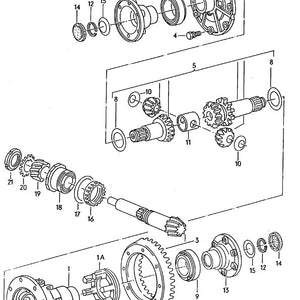 Ring & Pinion, Locker Differential [Syncro]