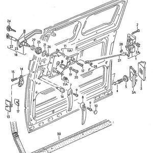 Sliding Door Lock, Handle, and Latch