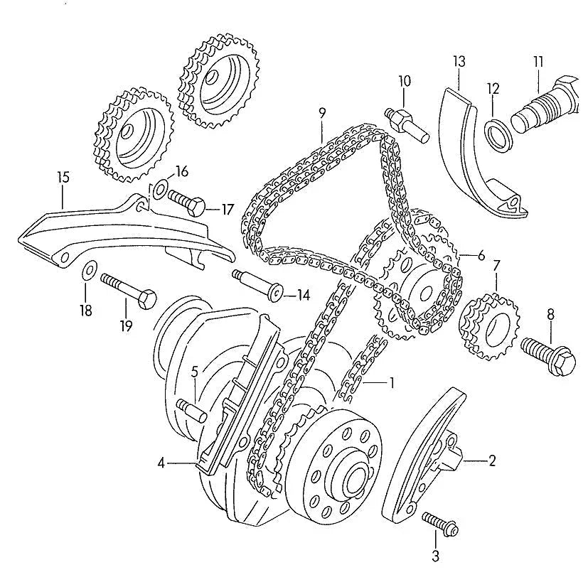 Timing Chain Assem Timing Chain Components – GoWesty