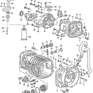 Transaxle & Front Diff Seals, Gaskets, and Small Parts [Syncro]