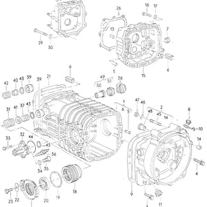 Transaxle & Front Diff Seals, Gaskets, and Small Parts [2WD]