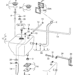 Water Storage Tank and Hook-Up Box [Westfalia]