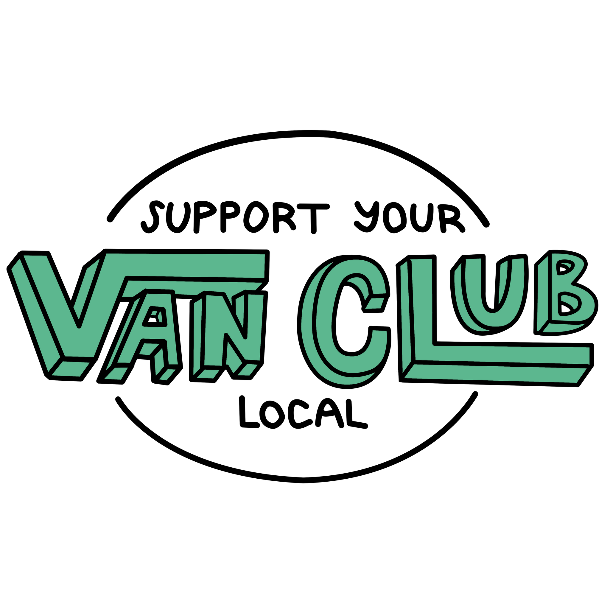 Support Your Local Van Club