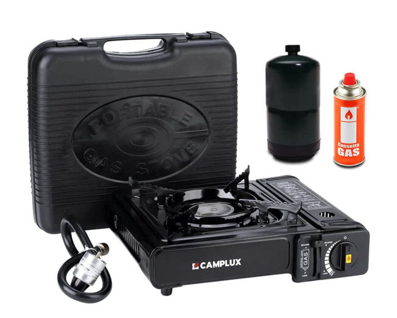 Camplux Dual Fuel Propane & Butane Stove with Carrying Case