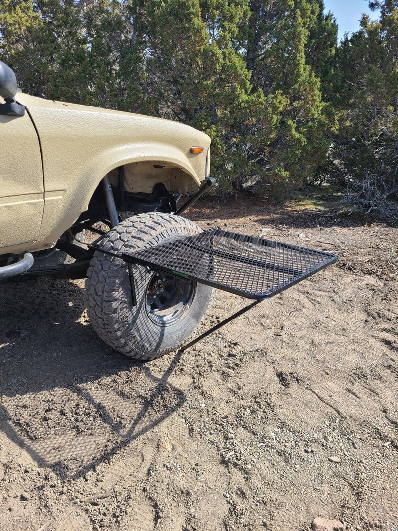 Large Aluminum Tire Table