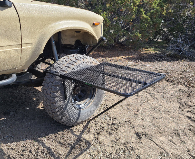 Large Aluminum Tire Table