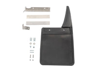 Thumbnail of Car mud flap with mounting hardware on a white background