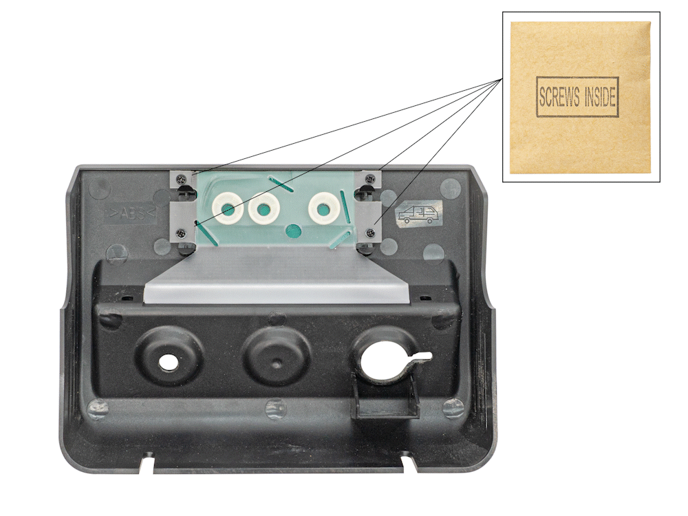 Logo Plate (Locker & Decoupler Switch Panel) [Syncro] | 251-919