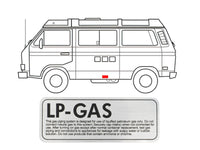 Thumbnail of Camper Label Decal Set