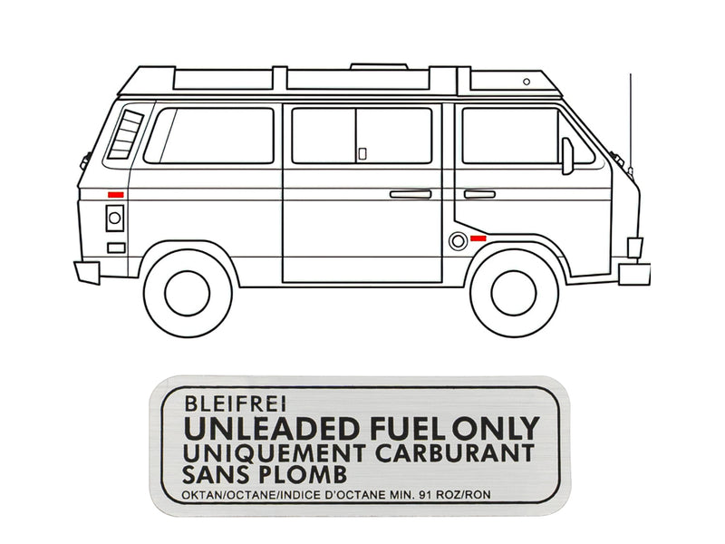 Camper Label Decal Set