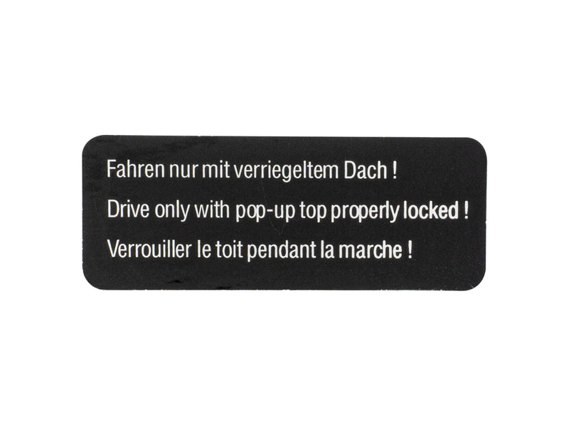 Camper Sticker 