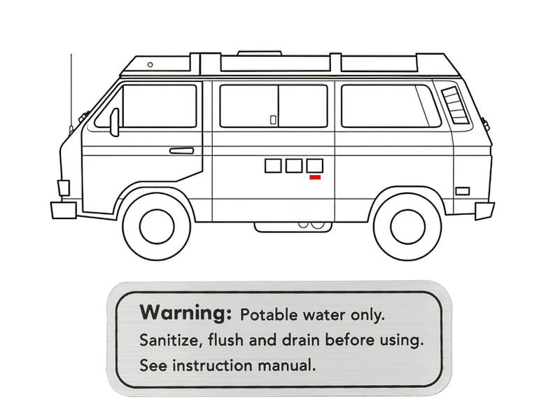 Camper Sticker 