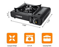 Thumbnail of Camplux Dual Fuel Propane & Butane Stove with Carrying Case