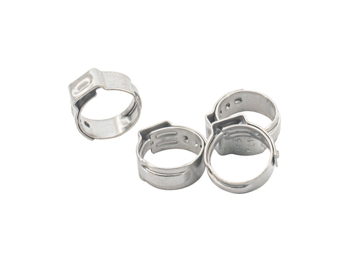 Ear Clamp - Stainless 14.5mm (Pack of 4)