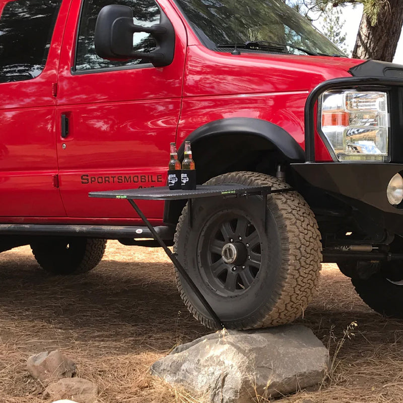 Large Aluminum Tire Table