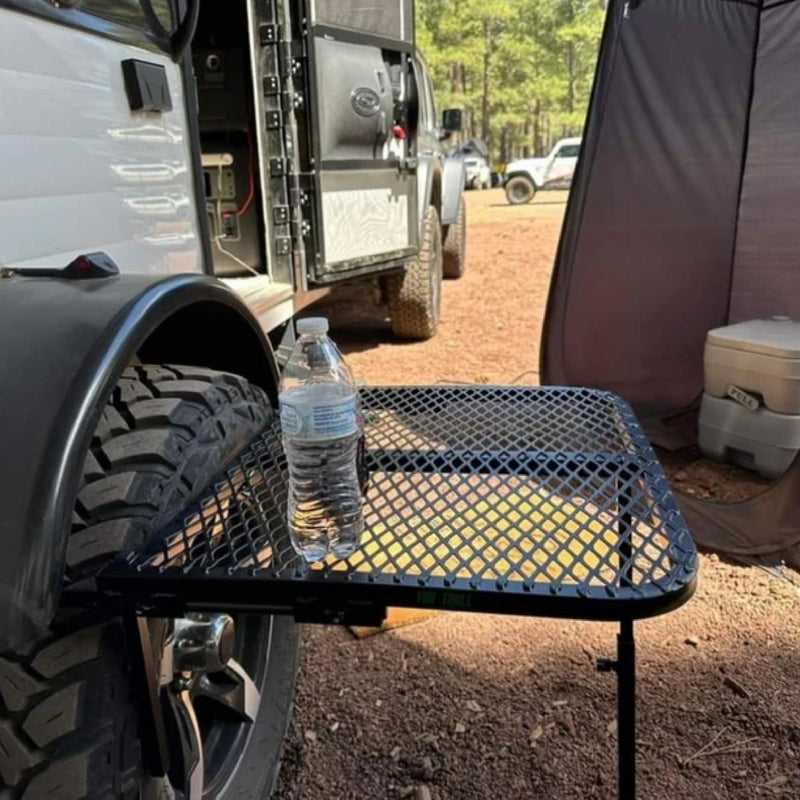 Small Aluminum Tire Table