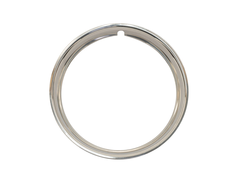 wheel trim ring on white back ground 