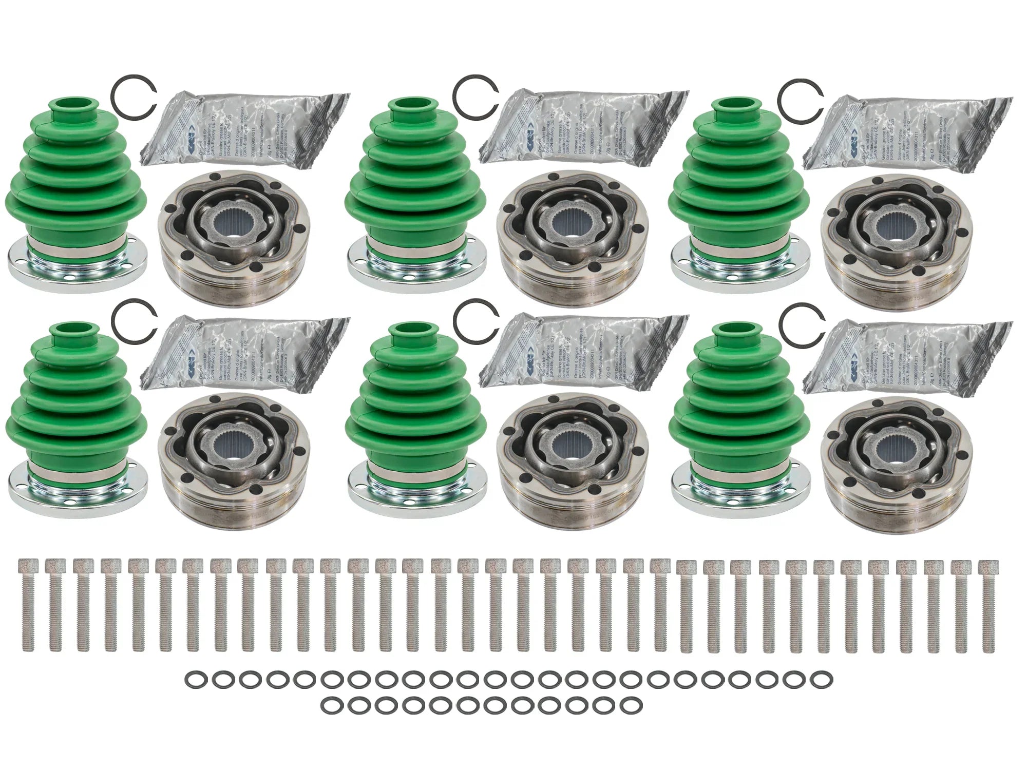 CV Boot & Clamp Kit - 930 Axles (DuroGreen) [Vanagon] | 930-BOOT