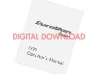 Thumbnail of [DIGITAL DOWNLOAD] Eurovan Winnebago Operator Manual (1995)