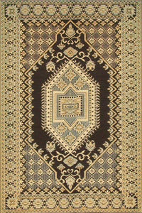 Thumbnail of Recycled Outdoor Mat - Turkish Black & Brown
