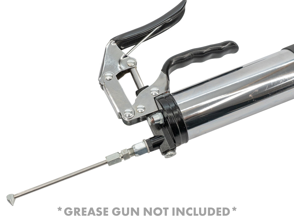 thumbnail image 2 of GATTLELIC 8000 PSI Heavy Duty Grease Gun Kit - 14oz With Flex Hose, Sharp Nozzle, Extension Pipe 2 of 9
