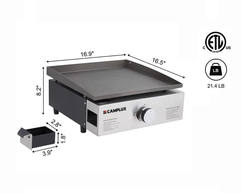 Camplux Outdoor Portable Griddle